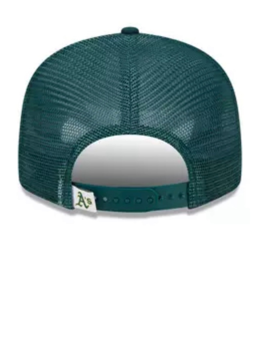 Oakland A's Dark Green Mesh Trucker Cap - Picture 4 of 5